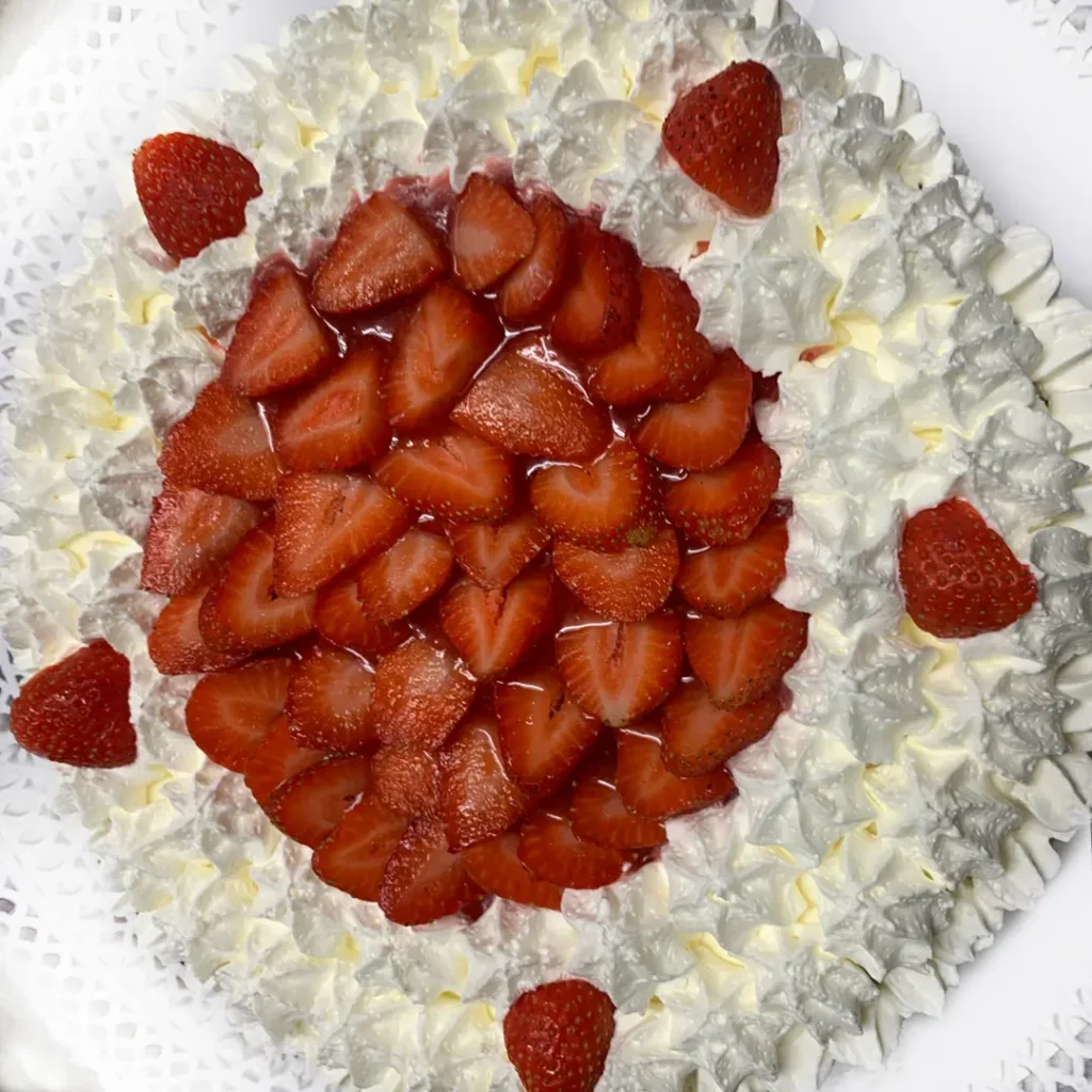 tarta fresas lar de manu teo